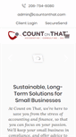 Mobile Screenshot of countonthat.com